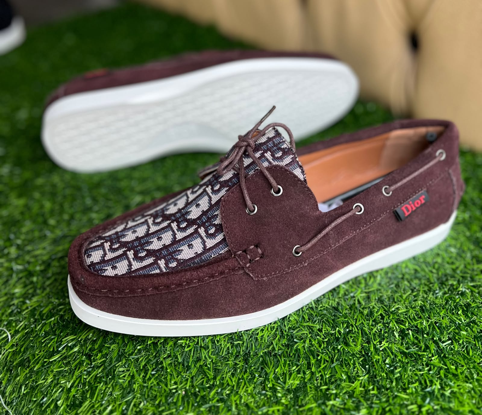 Dior Suede Loafers