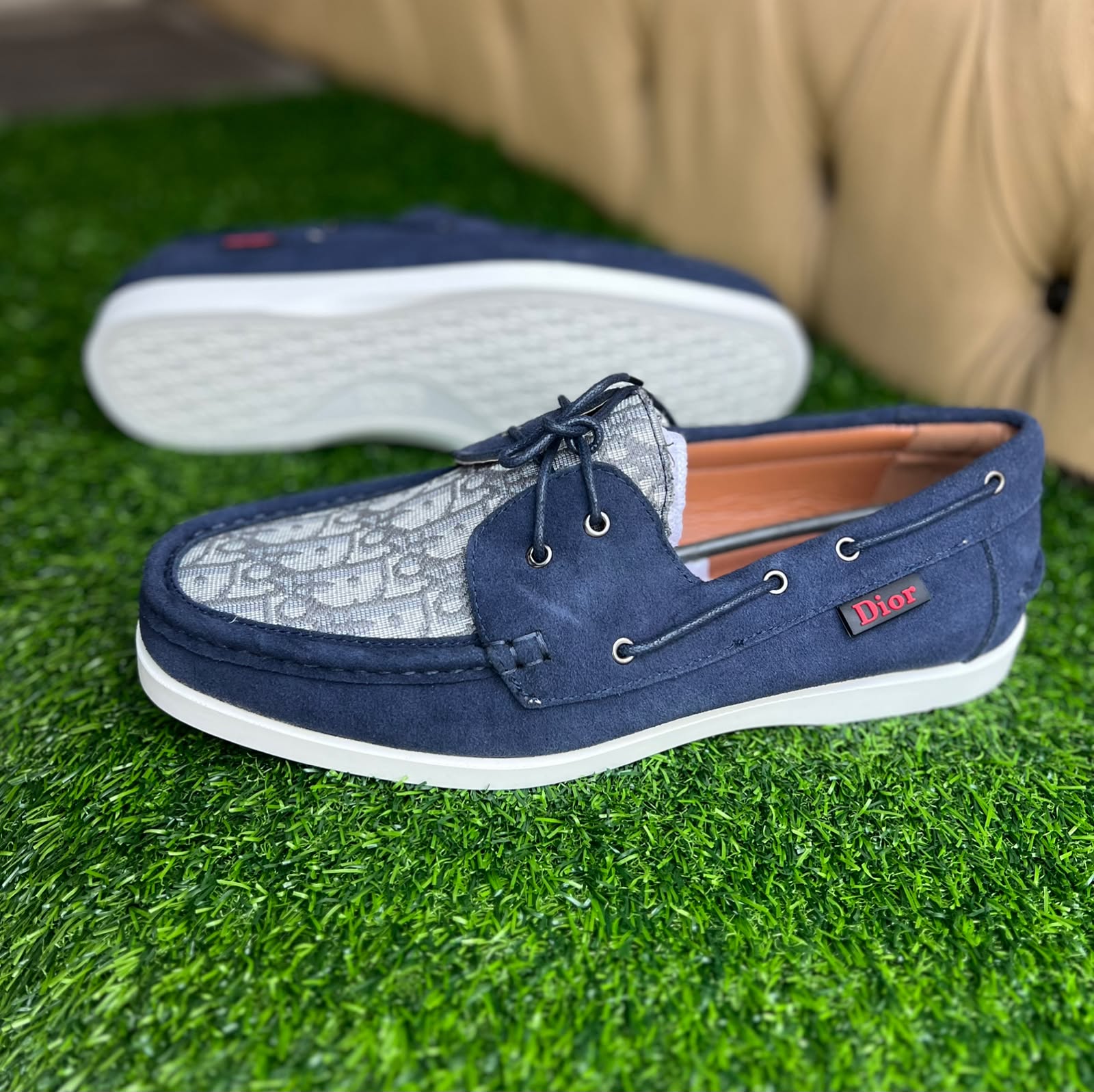 Dior Suede Loafers