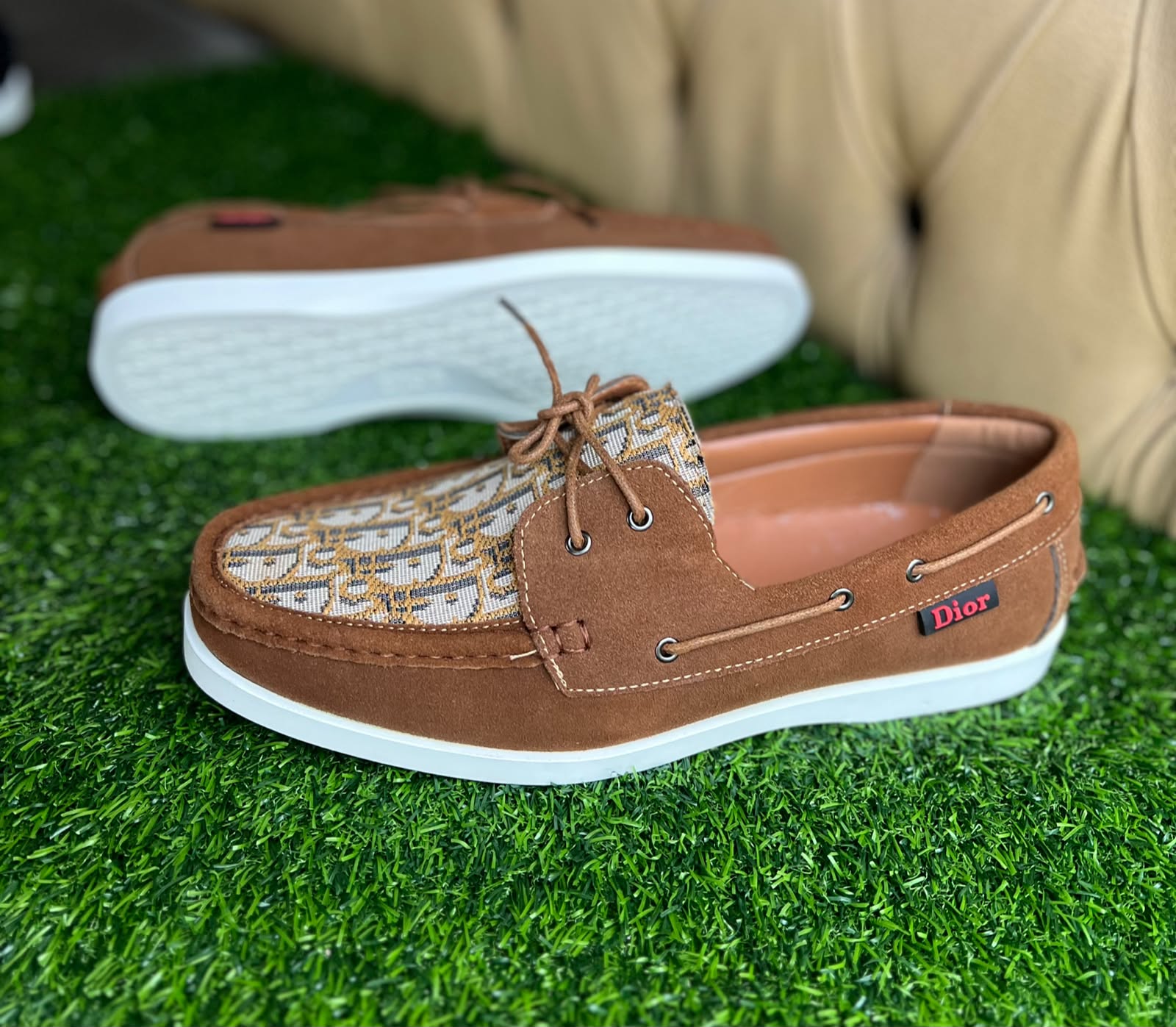 Dior Suede Loafers