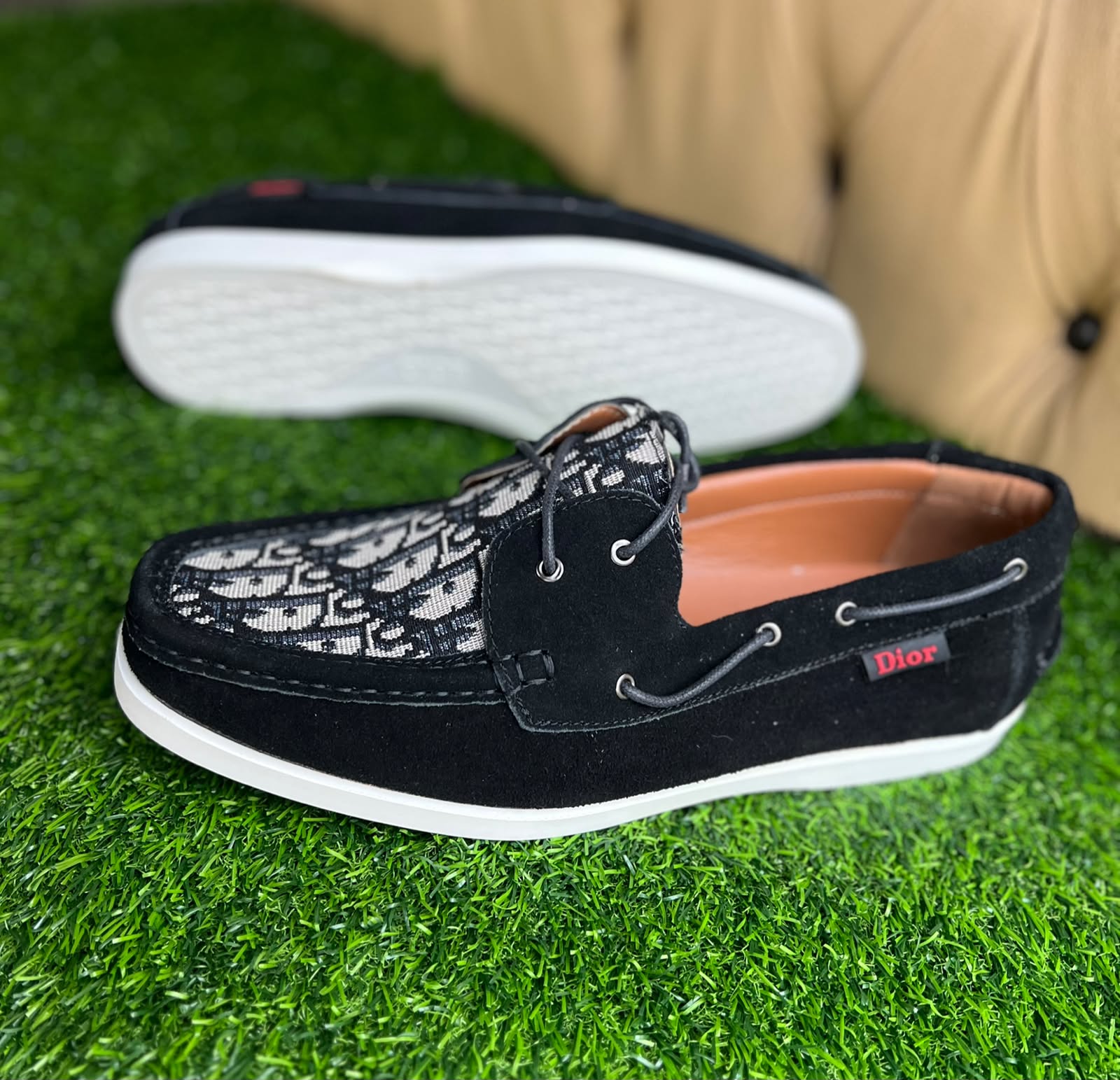Dior Suede Loafers